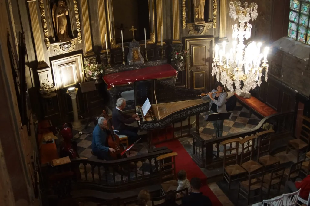 chapelle du Château de Blossac disponible pour concerts et événements culturels, près de Rennes