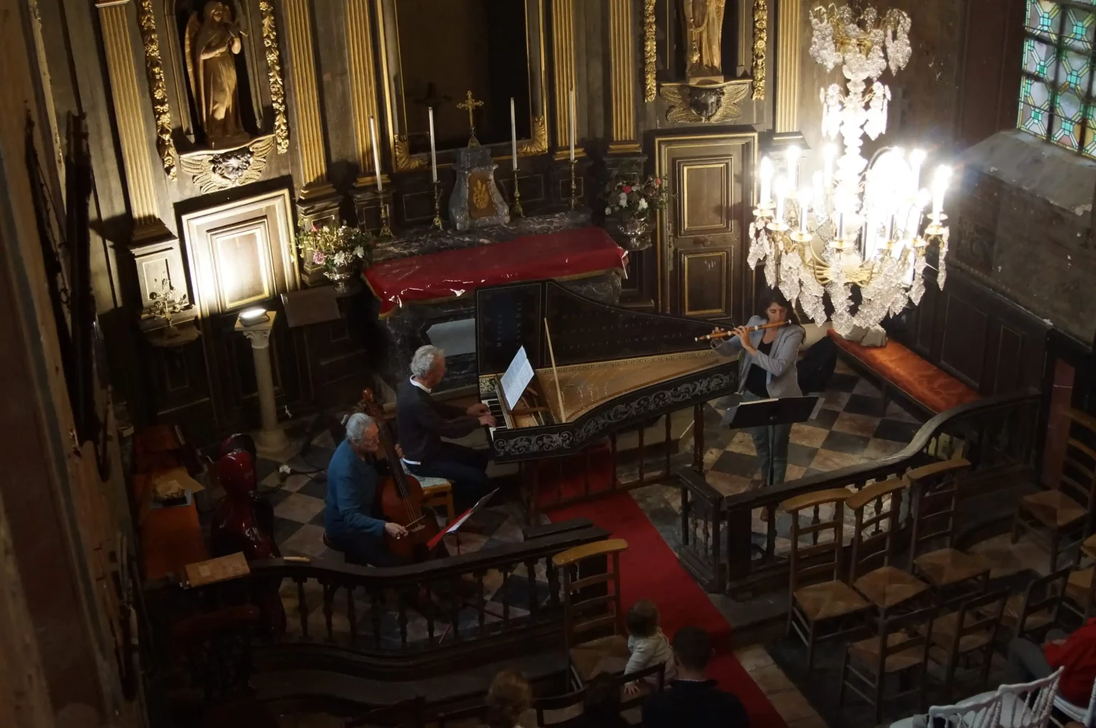 chapelle du Château de Blossac disponible pour concerts et événements culturels, près de Rennes